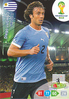 Diego Lugano Uruguay Panini 2014 World Cup #307
